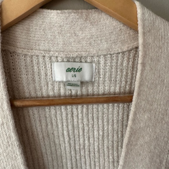 Cozy Cream Cardigan Sweater - Picture 5 of 7